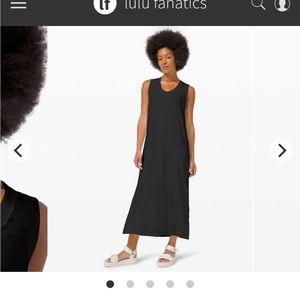 Lululemon All Yours Tank MIDI Dress